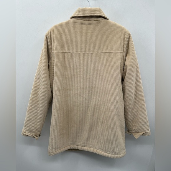 Y2K L BLAIR VINTAGE 100% Cotton rustic farmcore sherpa lined womans chore coat - Picture 3 of 14
